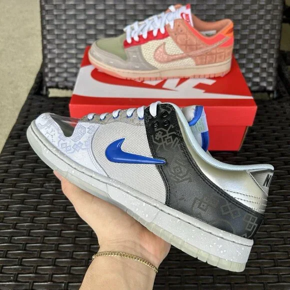 NIKE CLOT x DUNK SP LOW WHAT THE Size 10 - Picture 4 of 6